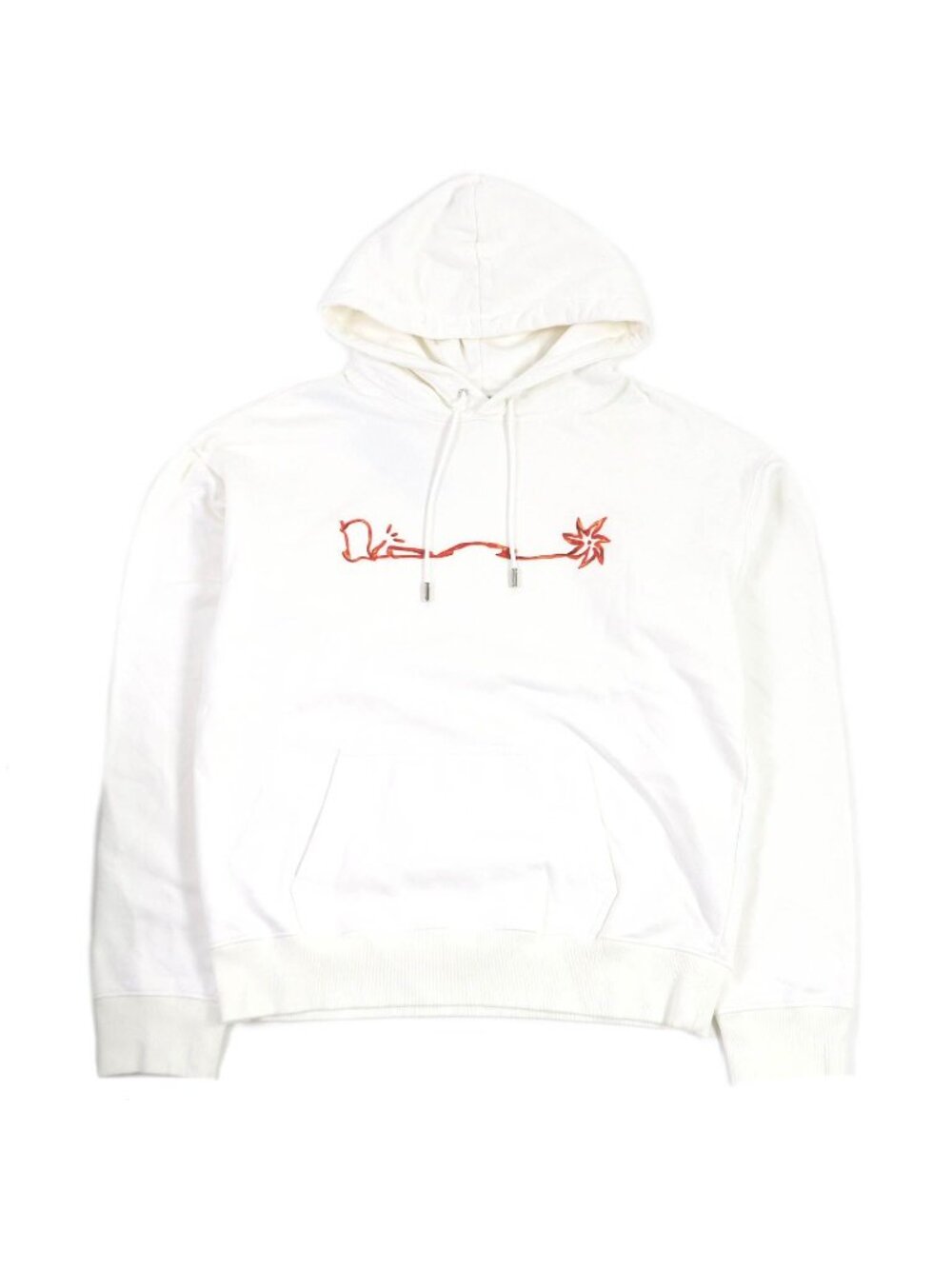 Dior Homme Cactus Jack Travis Scott Hoodie White